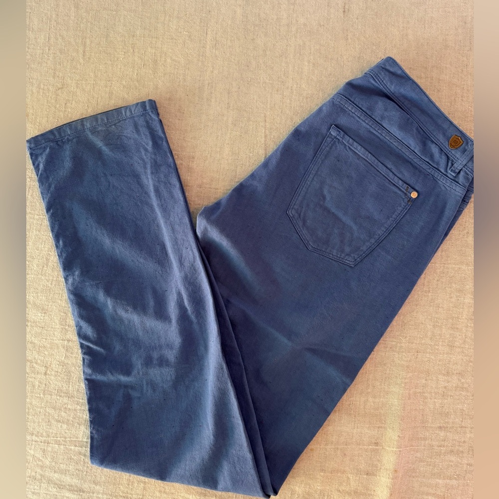 Massimo Dutti | Men’s Casual Fit Blue Trousers